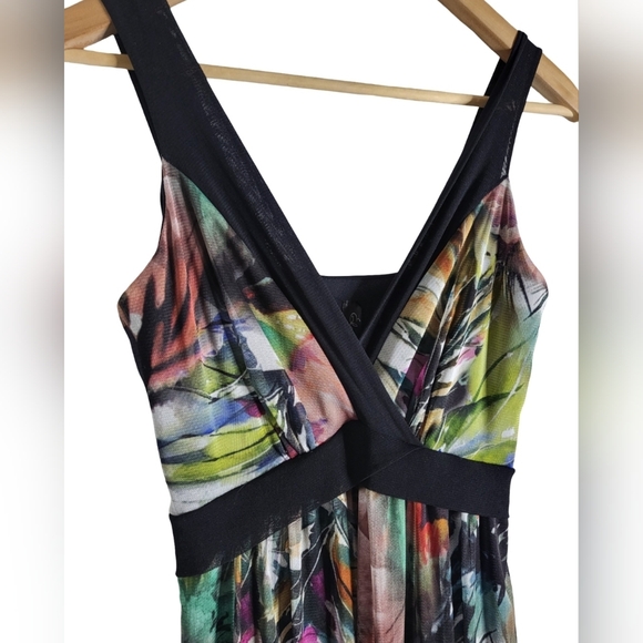 Elegant Multicolor Maxi Dress - Picture 3 of 7